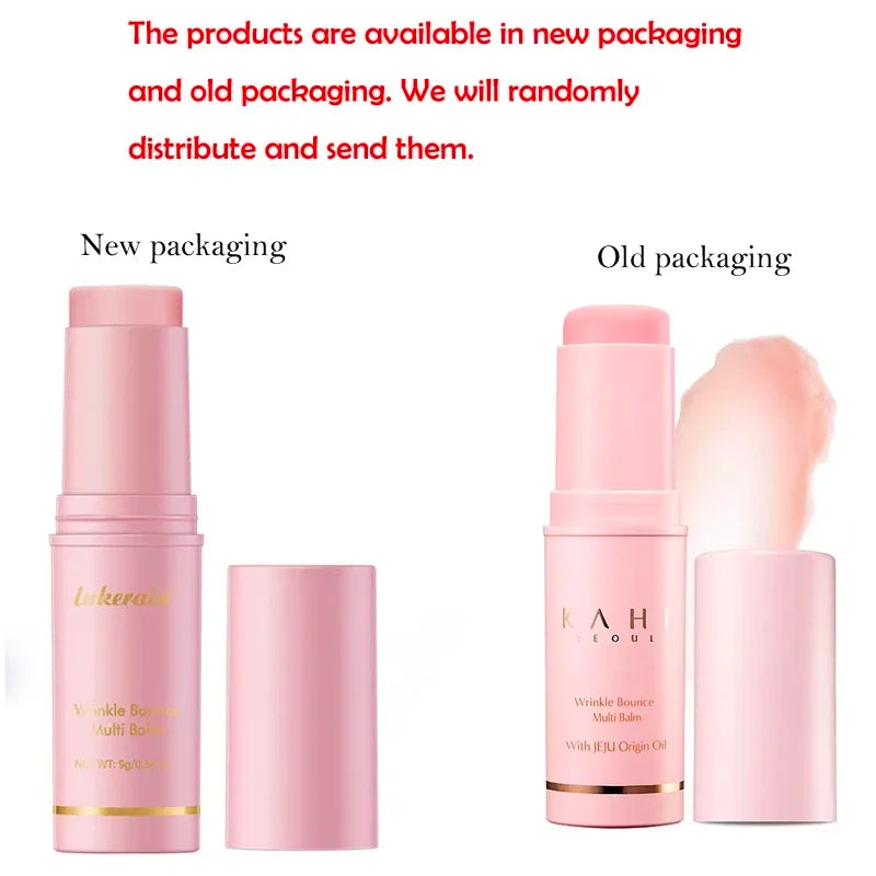 Korean Collagen Bounce Multi Balm Pink Stick