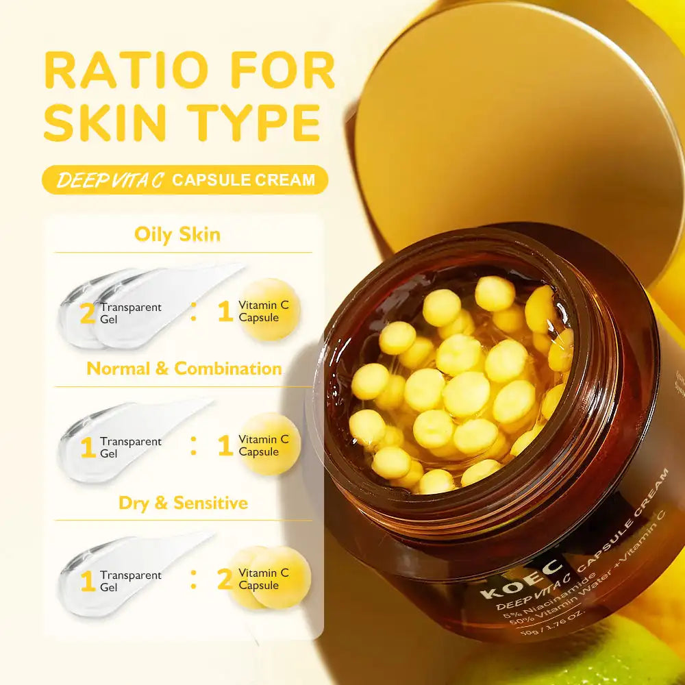 Deep VC Brightening Gel Capsule Cream
