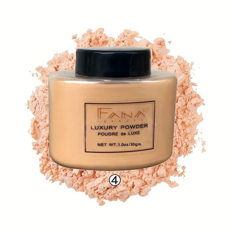 Luxury Four-Color Loose Setting Powder