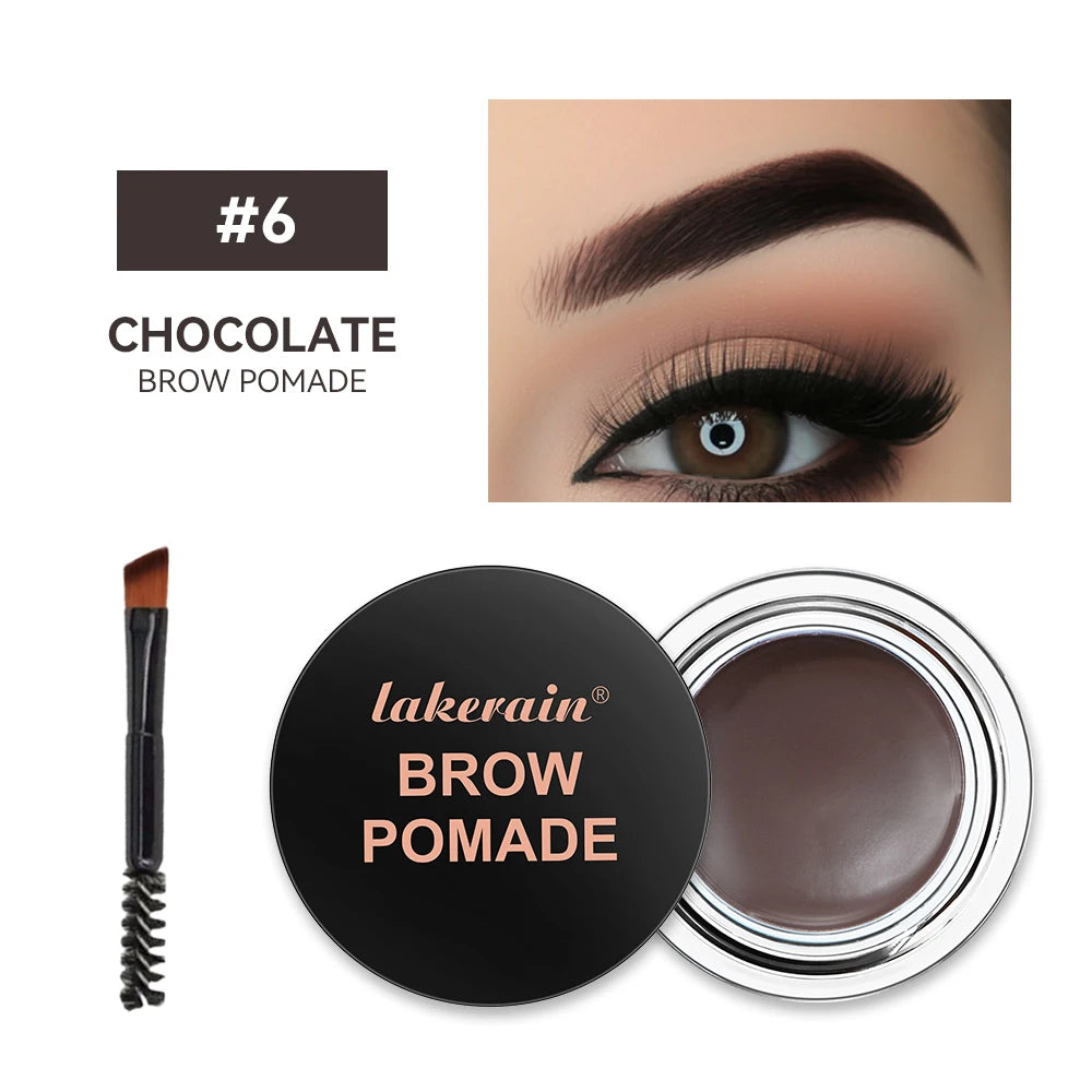 6-Color Long-Lasting Eyebrow Styling Cream Gel