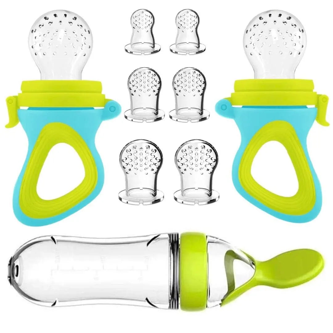 Silicone Squeezing Feeding Bottle