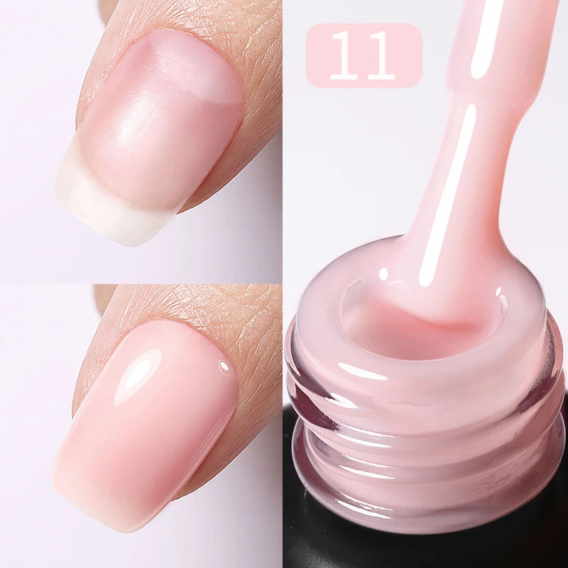 Milky Pink Rubber Base Gel Nail Polish