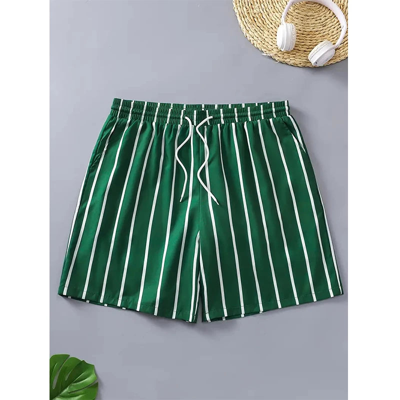 3D Stripe Board Shorts