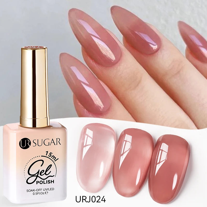 Jelly Milky White Translucent UV Gel Polish