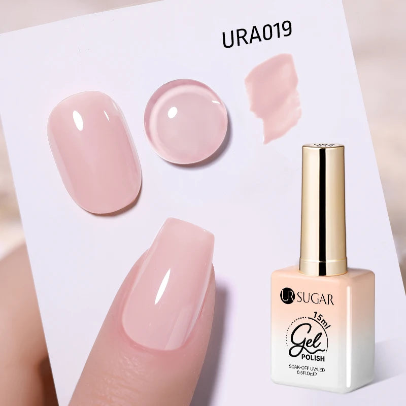 Jelly Milky White Translucent UV Gel Polish
