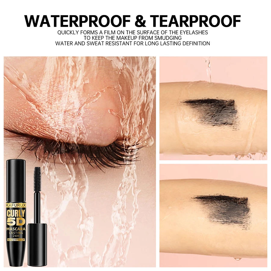 5D Black Waterproof Mascara