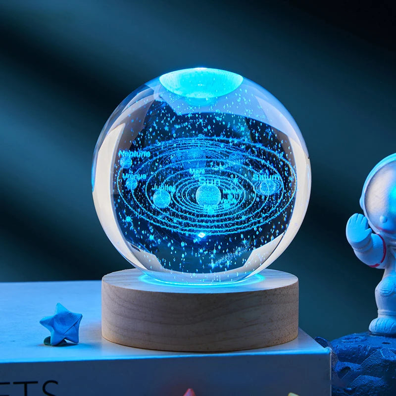 Cosmos Crystal Ball Night Light