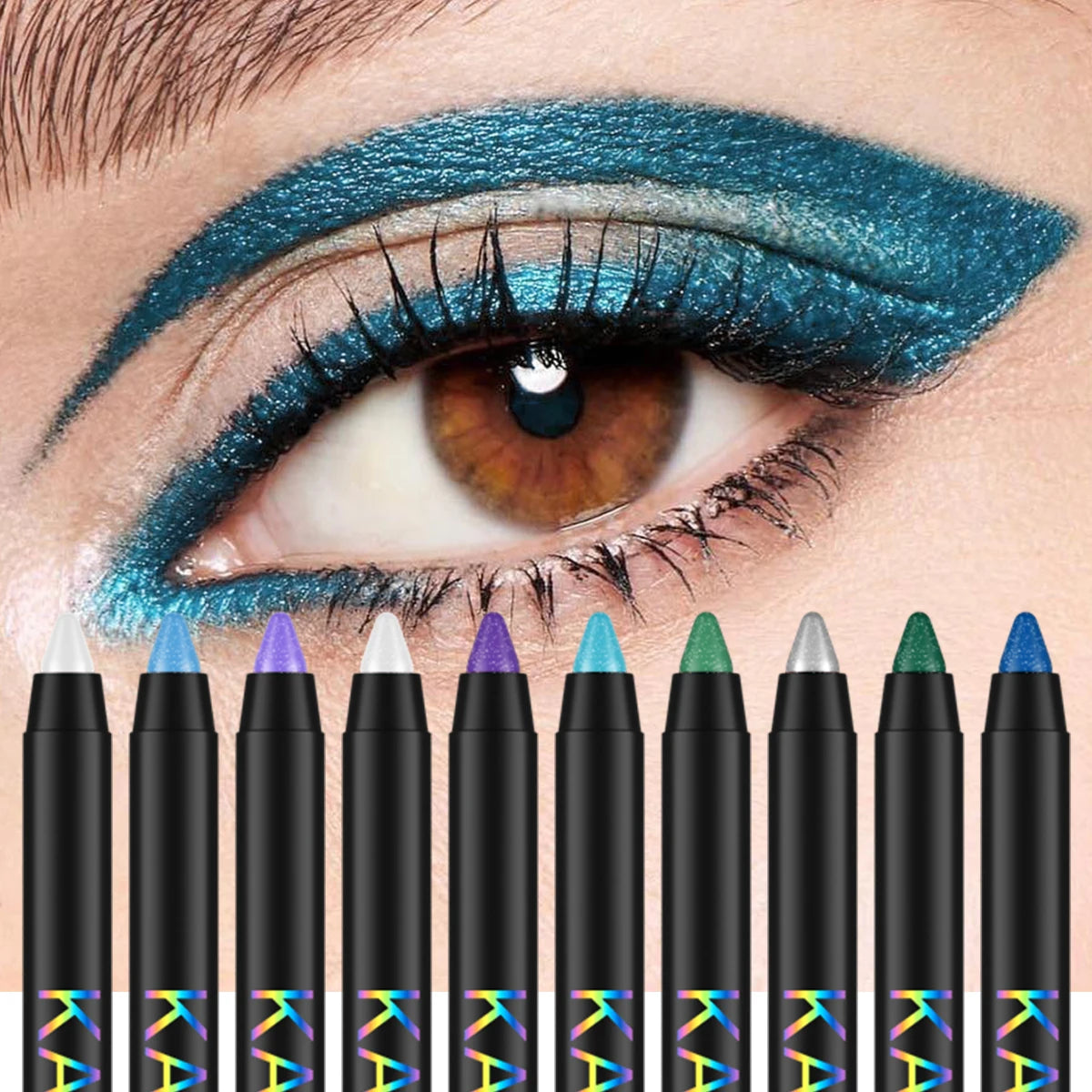 Colourful Metallic Eyeliner Pen