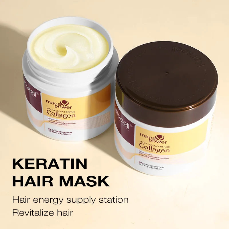 Collagen Argan Oil Deep Repair Hair Mask