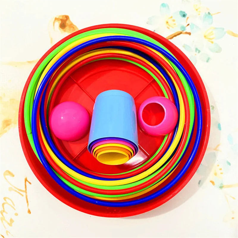 Ring Toss Stacking Game