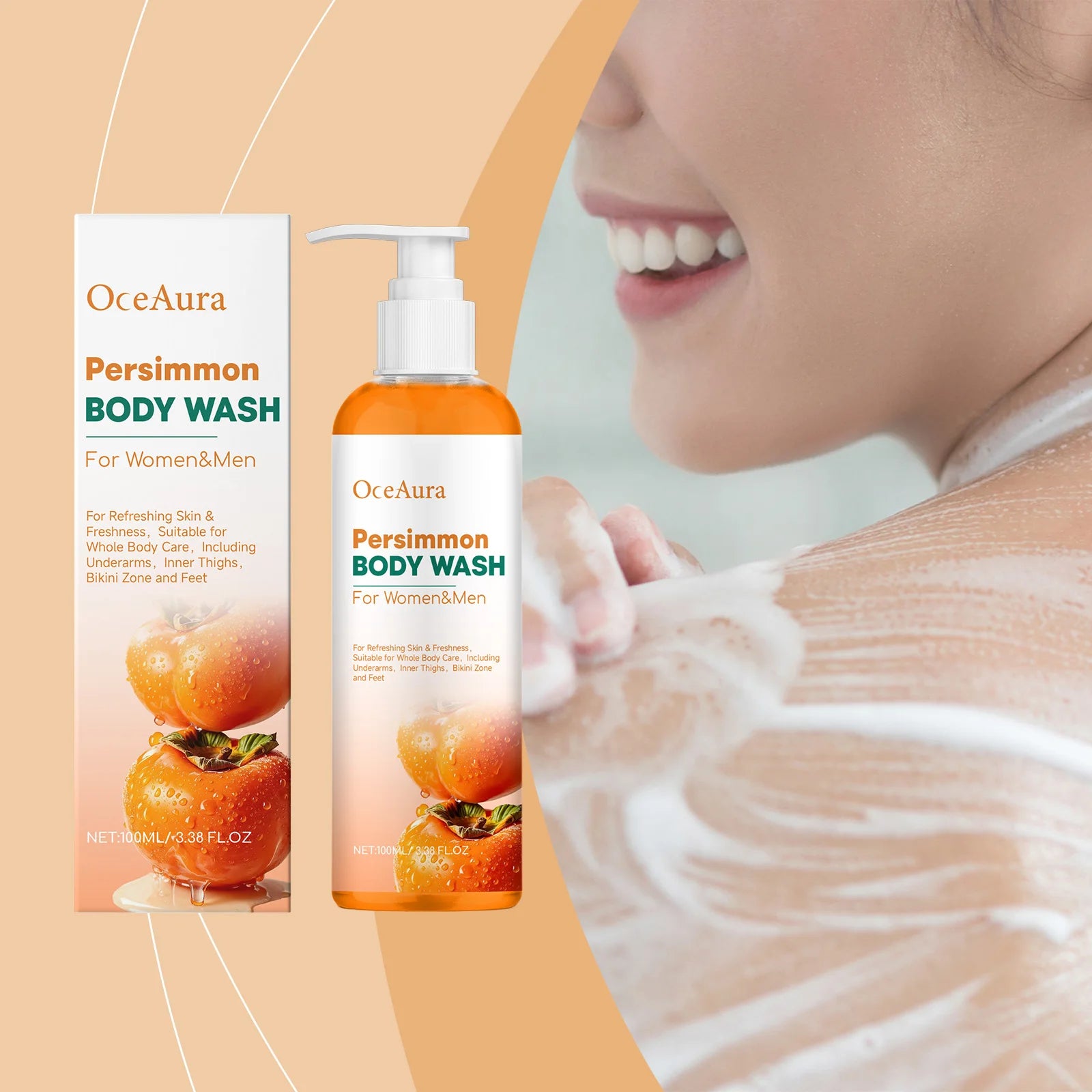 Persimmon Moisturizing Body Wash