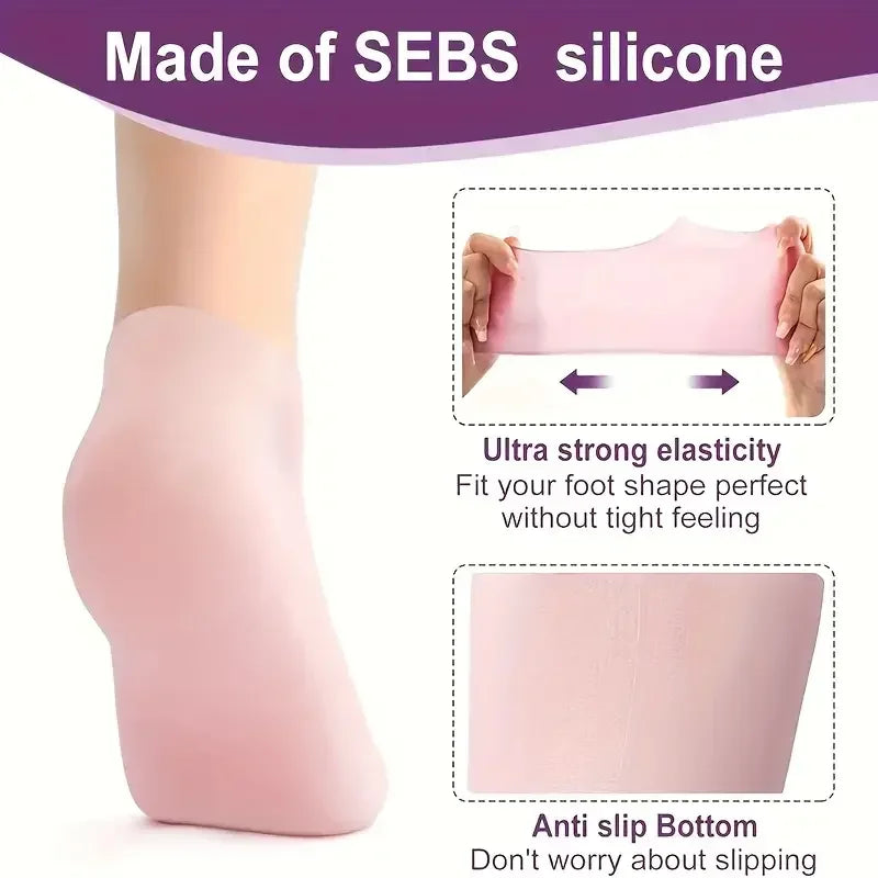 Silicone Moisturizing Foot Care Socks