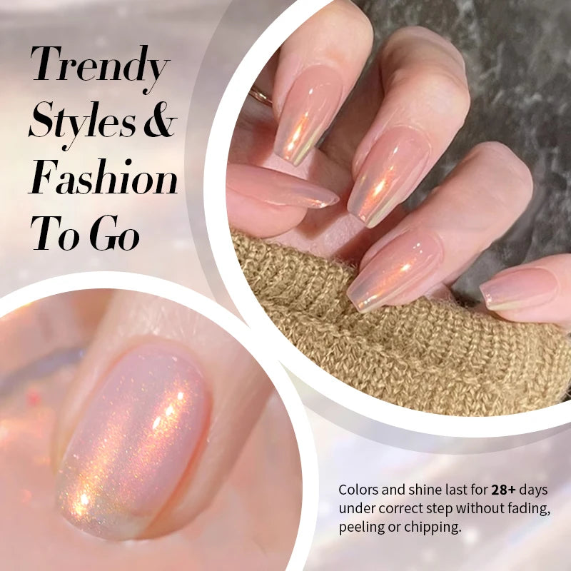 Aurora Glitter Chameleon Gel Nail Polis