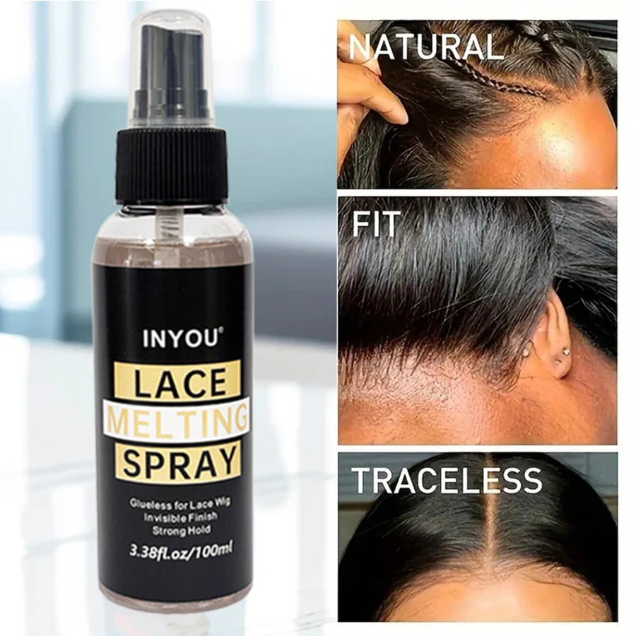 Strong Hold Lace Wig Melting Spray