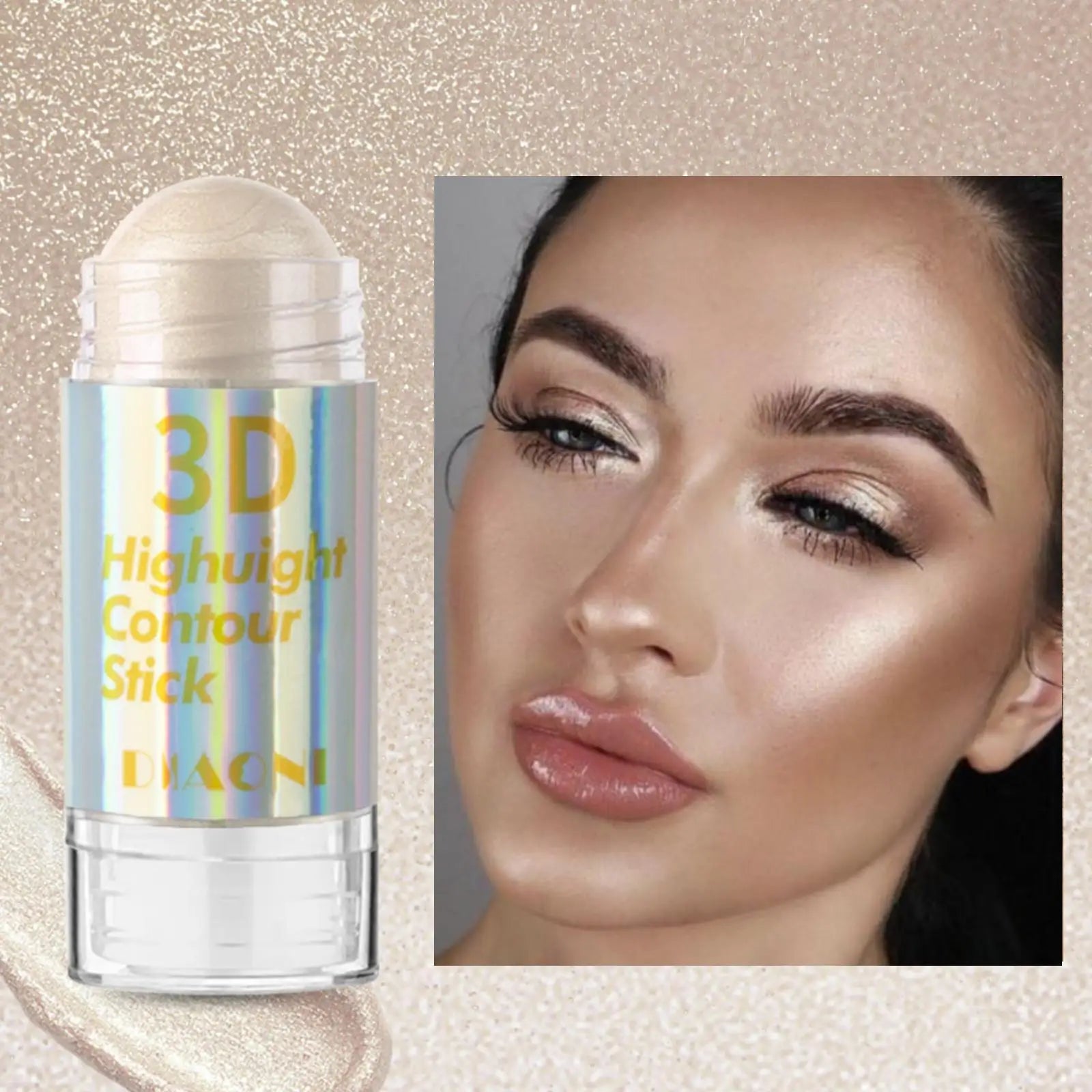 6-Color 3D Highlighter Contour Stick