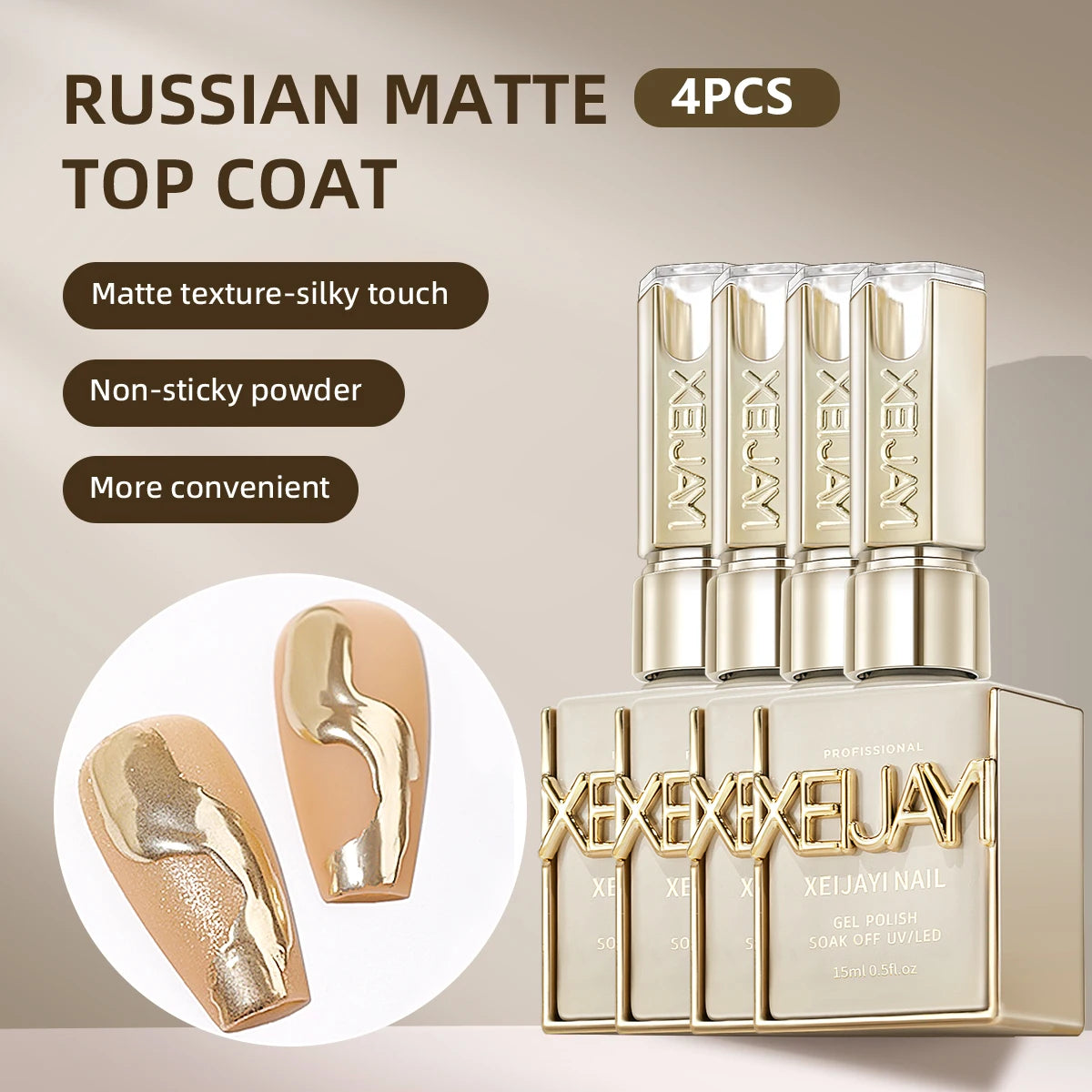 Long-Lasting Glass Rubber Top Coat