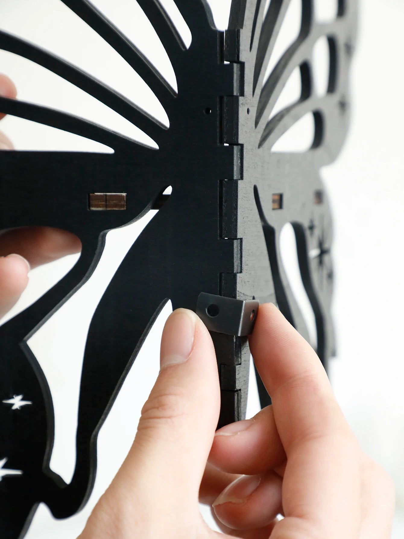 Butterfly Wooden Wall Shelf