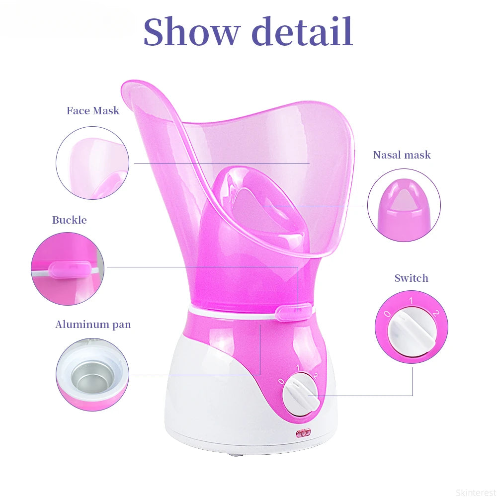 Aromatherapy Nano Facial Steamer