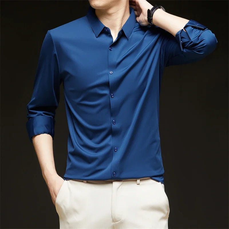Wrinkle-Free Long Sleeve Shirt