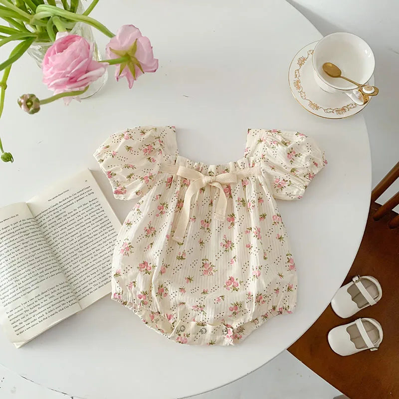 Floral Baby Romper