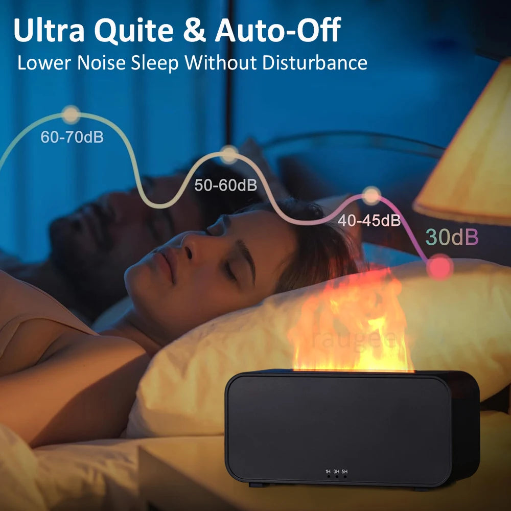 Mini Flame Aroma Diffuser Humidifier