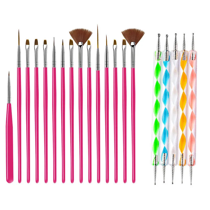 Professional Nail Art Brush Set