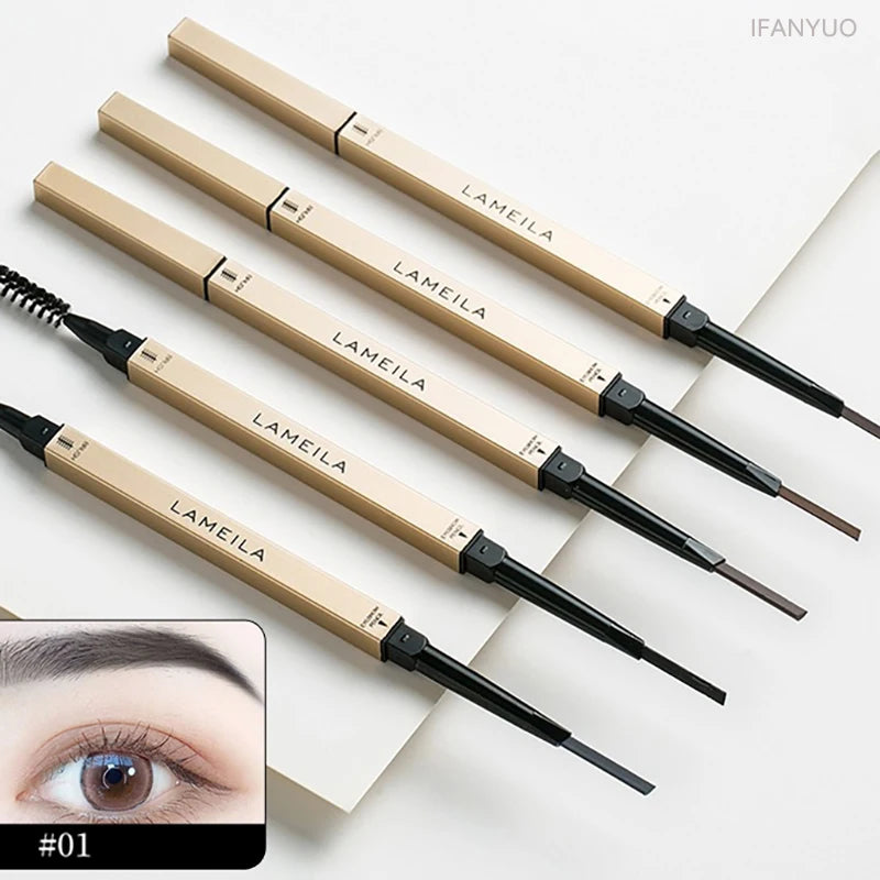 Waterproof Double-Head Eyebrow Pencil