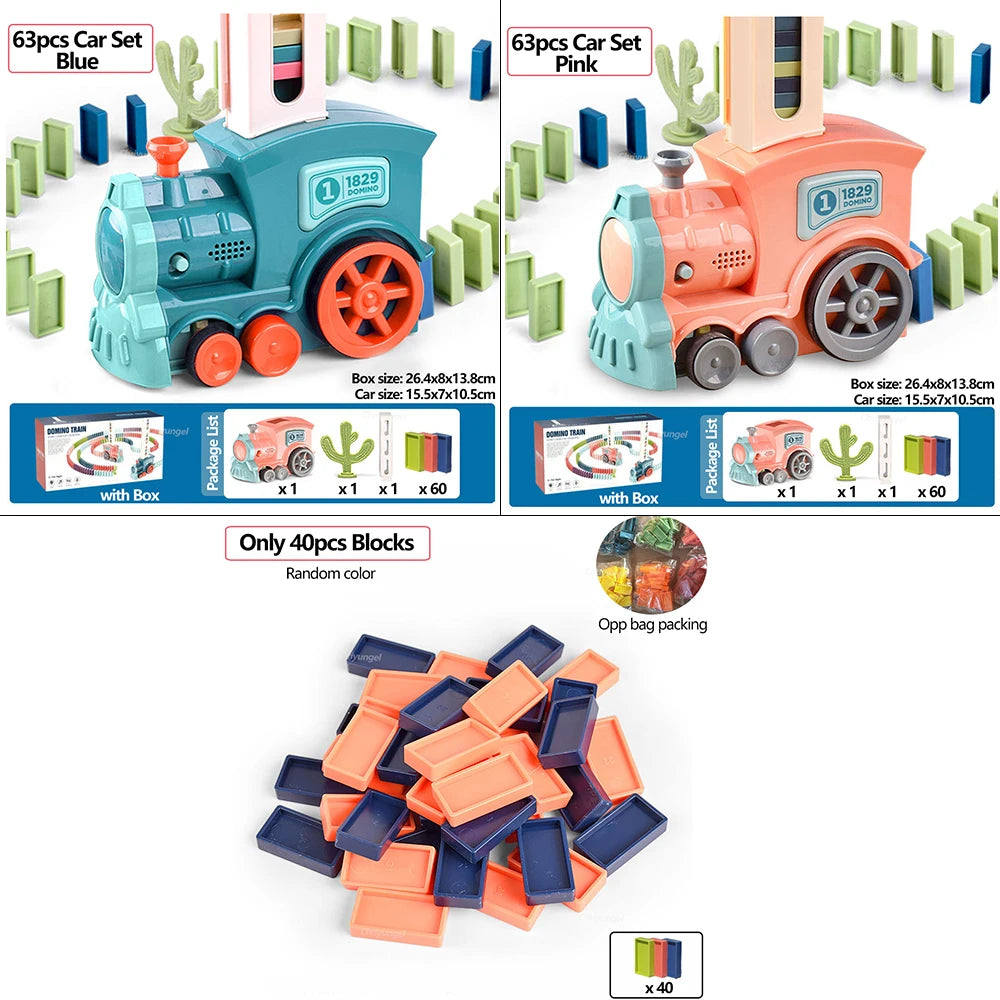 Domino Train Toy Set