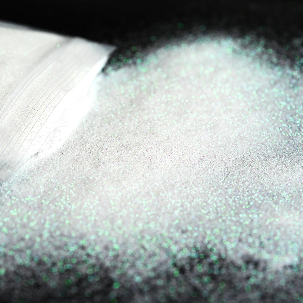 Blue-Green Luminous Nail Powder