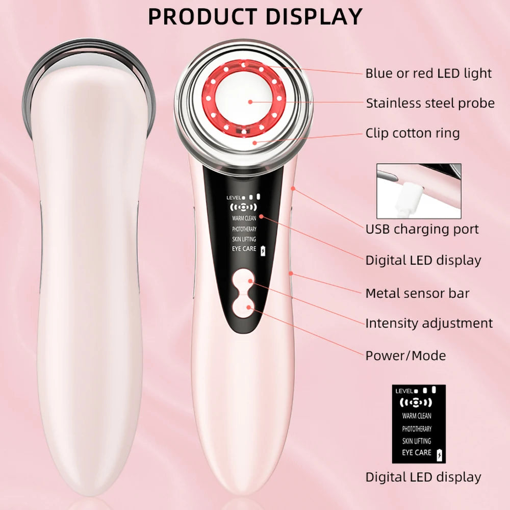 4-in-1 RF EMS Facial Massager
