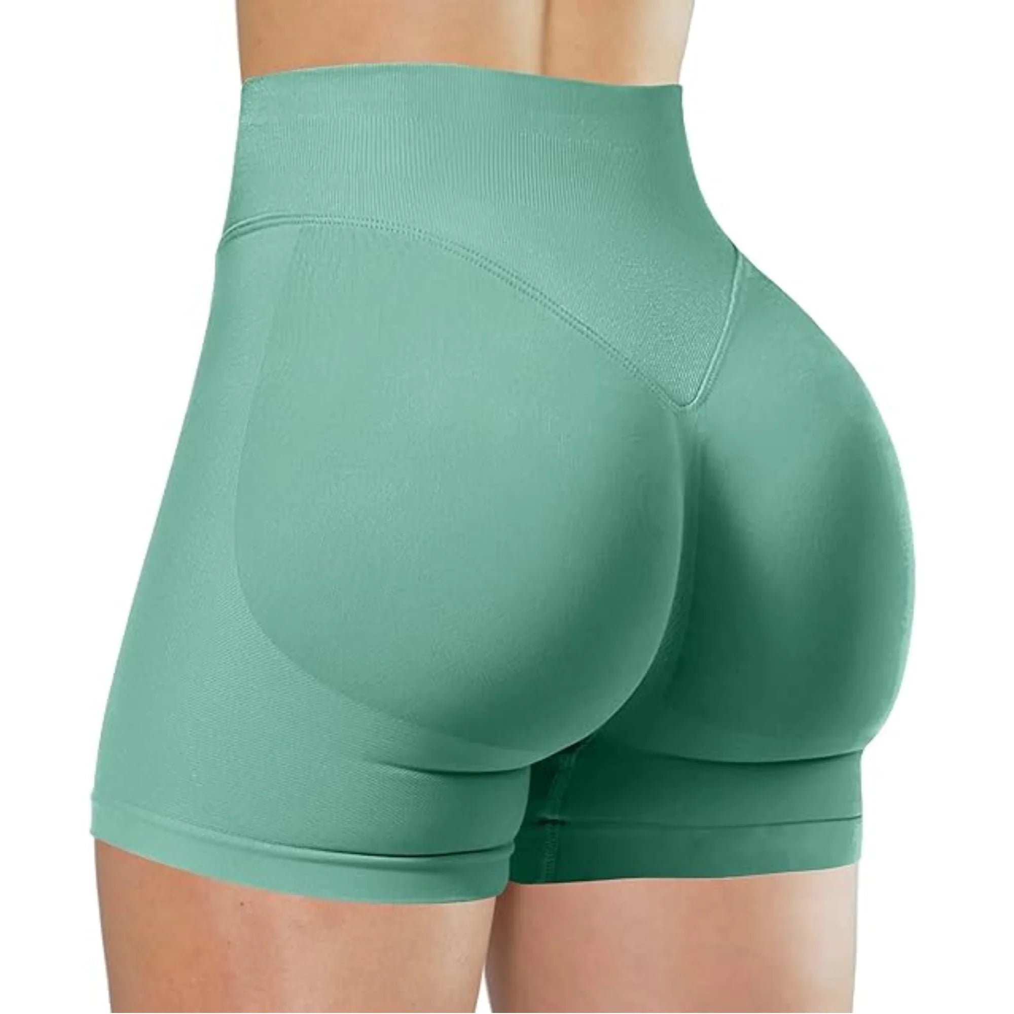 High Waisted Summer Yoga Shorts
