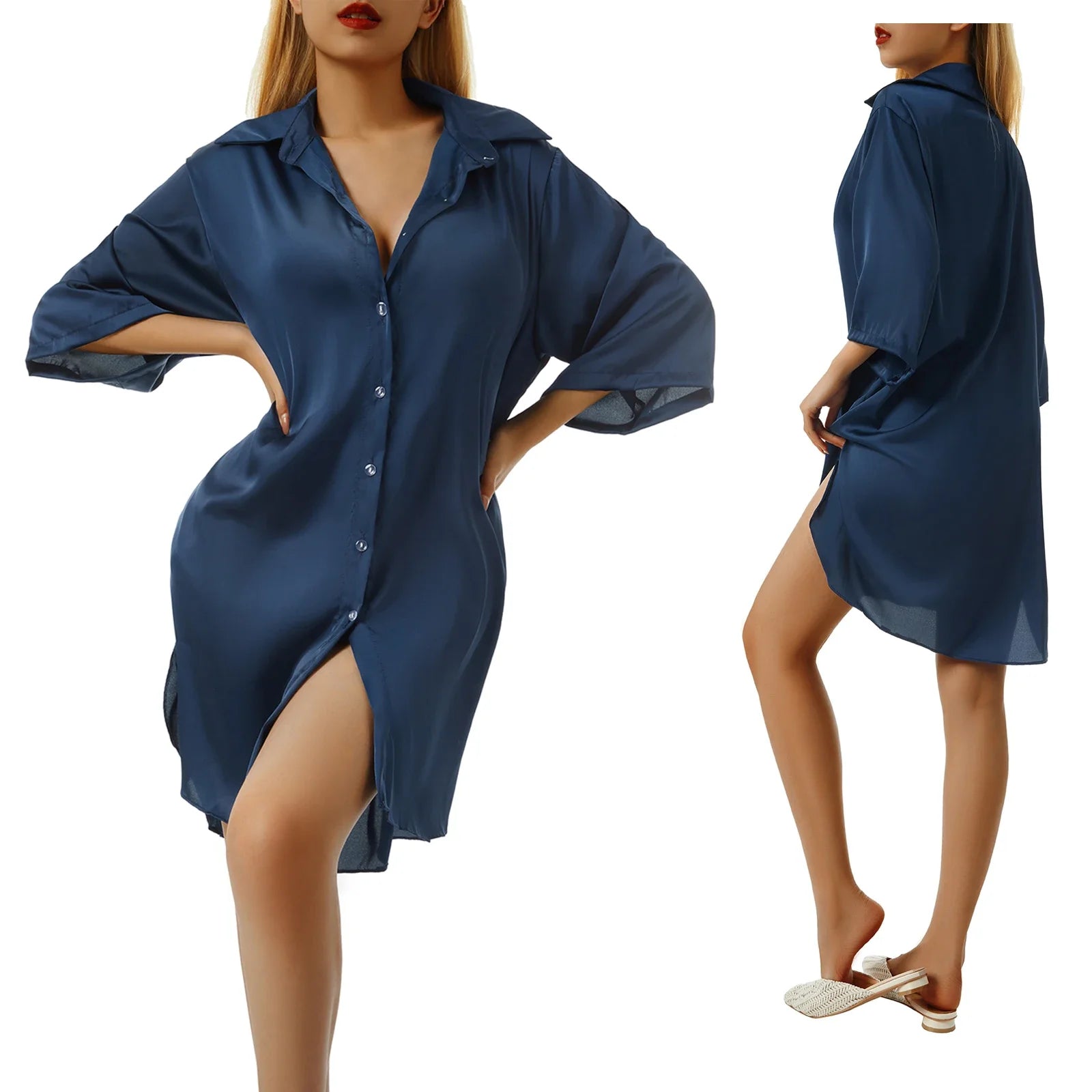 Silky Satin Sleepshirt
