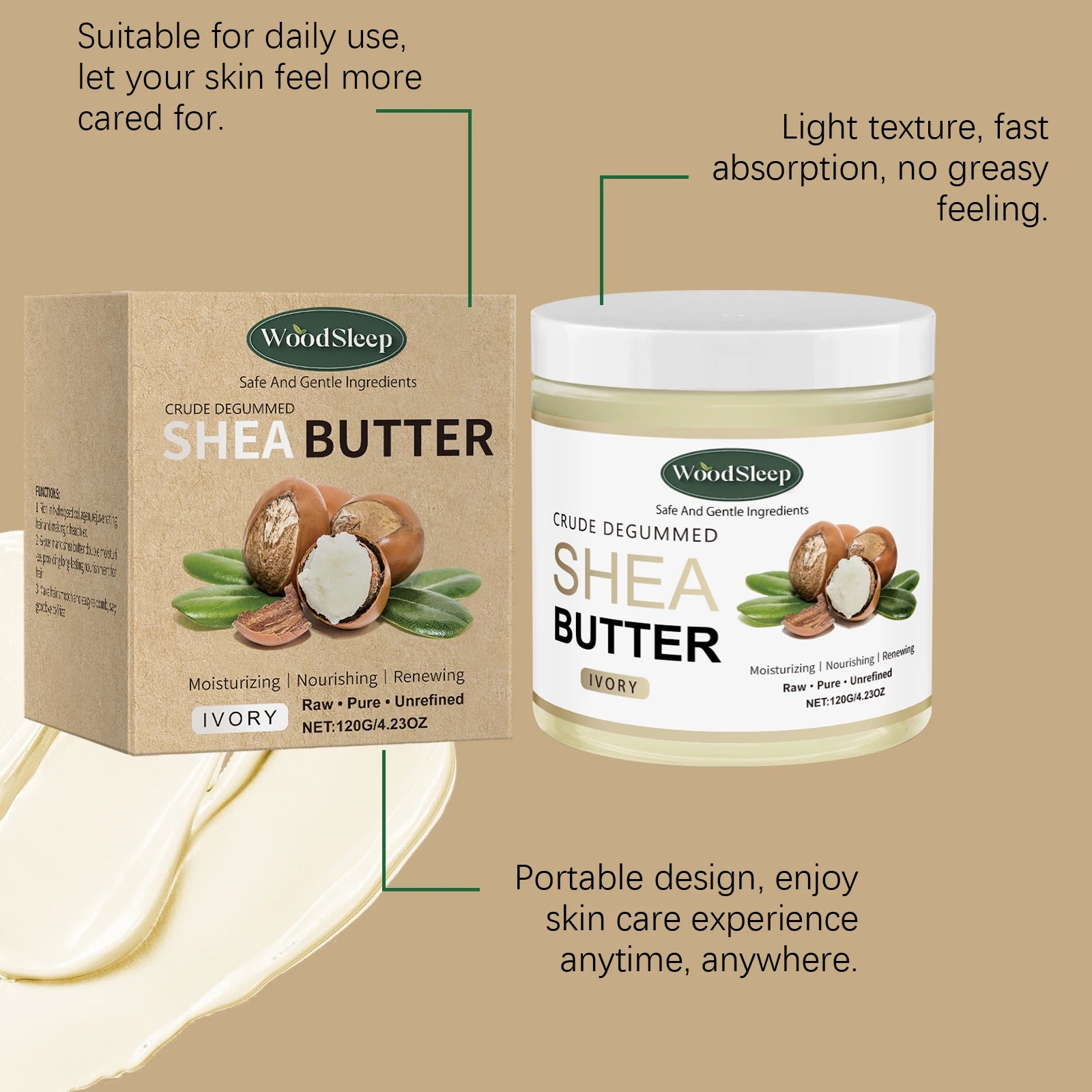 Deep Moisturizing Shea Butter Cream