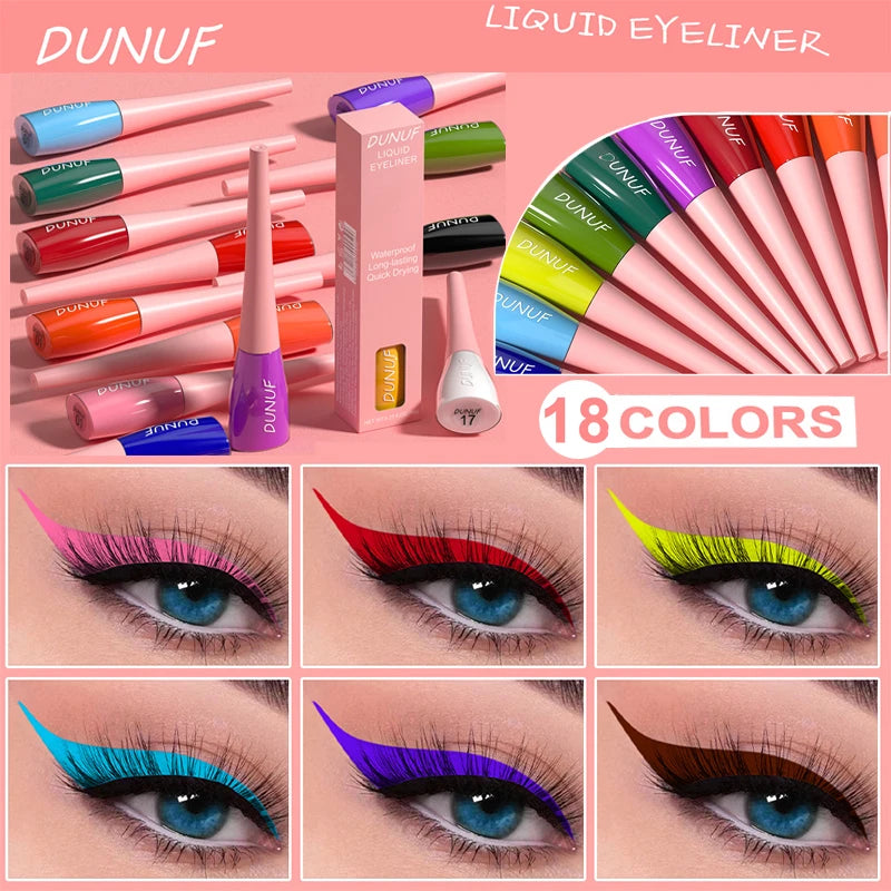 Matte Dark Green Waterproof Liquid Eyeliner