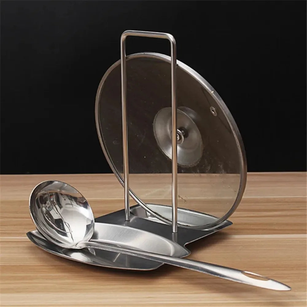 Stainless Steel Pot Lid Stand