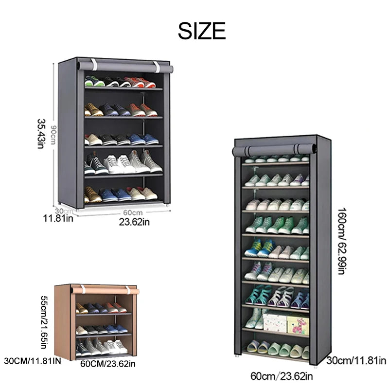 Dustproof Shoe Rack Organizer