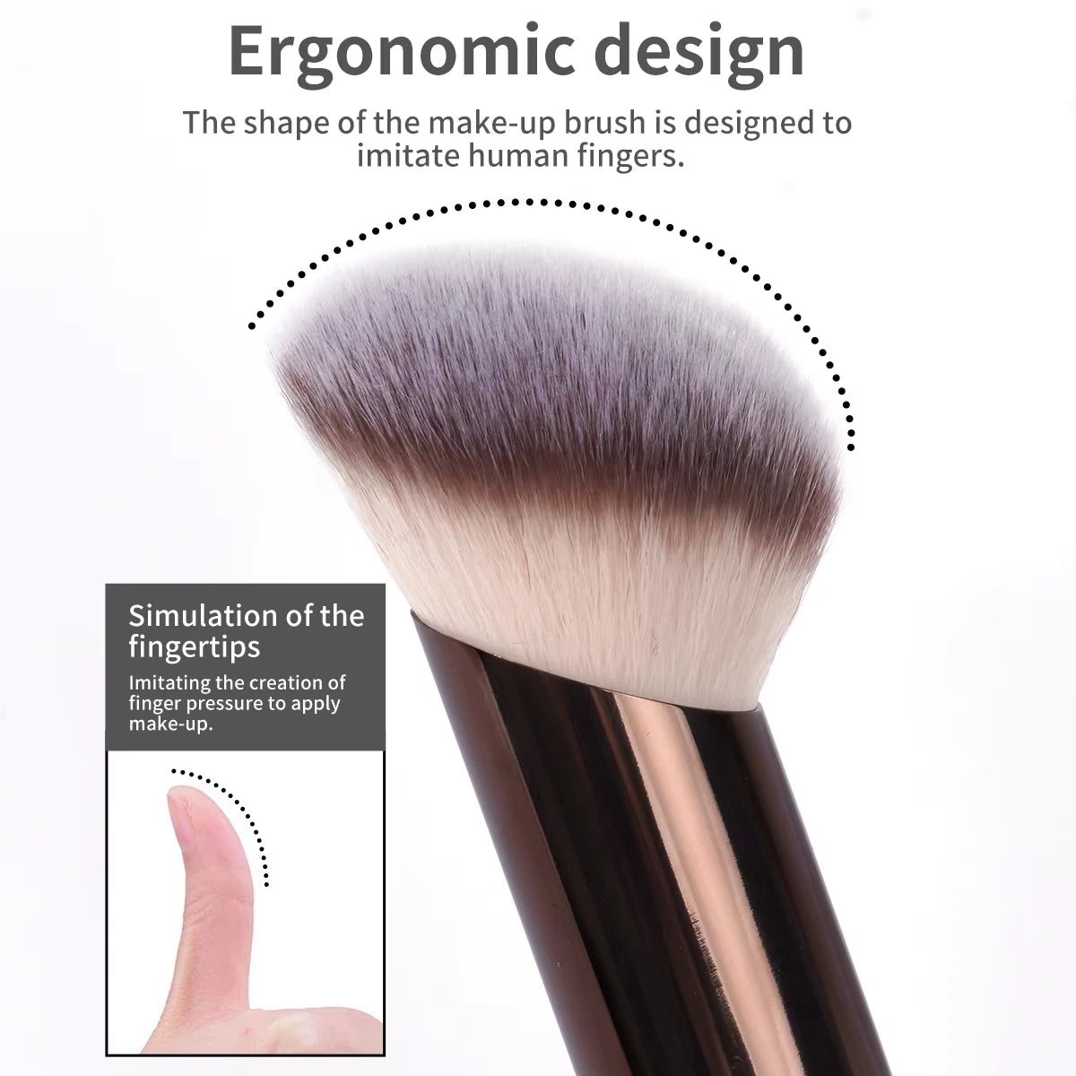 Double-Head Makeup Brush