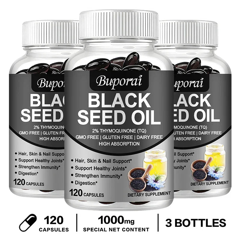 Premium Black Seed Oil Supplement
