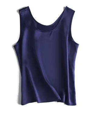 100% Real Silk Sleeveless Tank