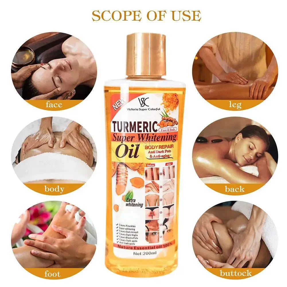 Turmeric Essential Oil Massage & Skincare Blend
