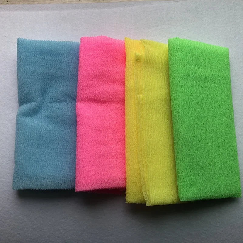 Exfoliating Nylon Bath Towel Set