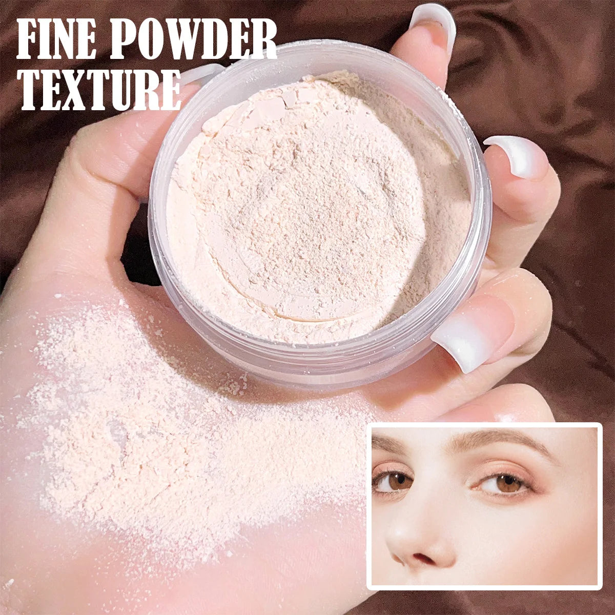 Lightweight Transparent Waterproof Setting Powder