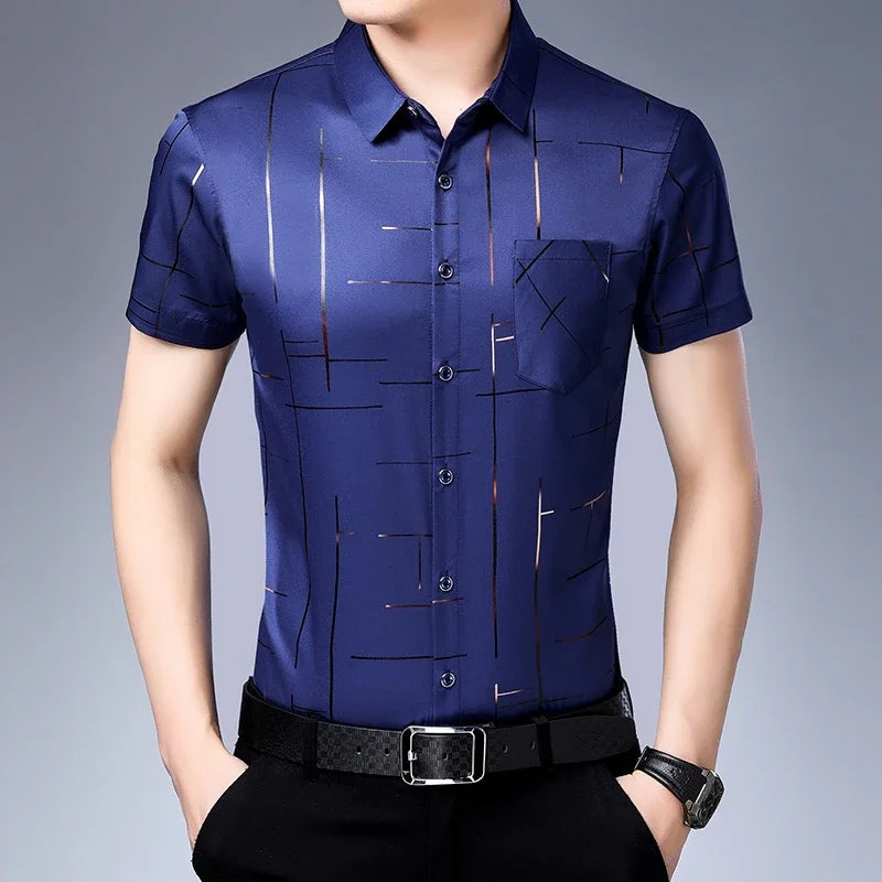 Men’s Wrinkle-Free Business Shirt