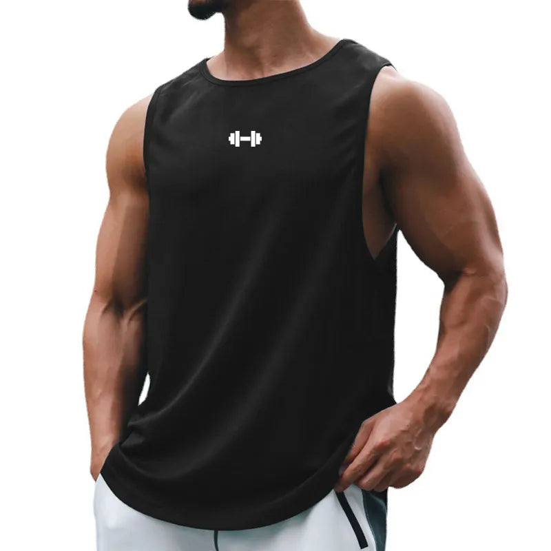 Quick Dry Fitness Tank Top Sleeveless Gym Shirt