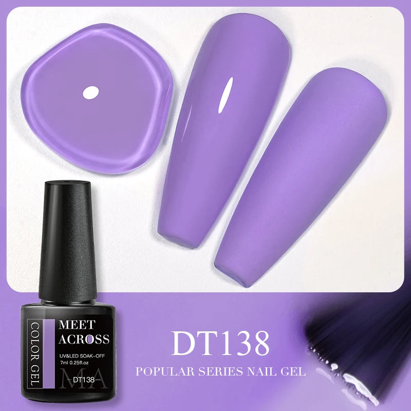 5ml Pink Dried Flower Gel Nail Polish
