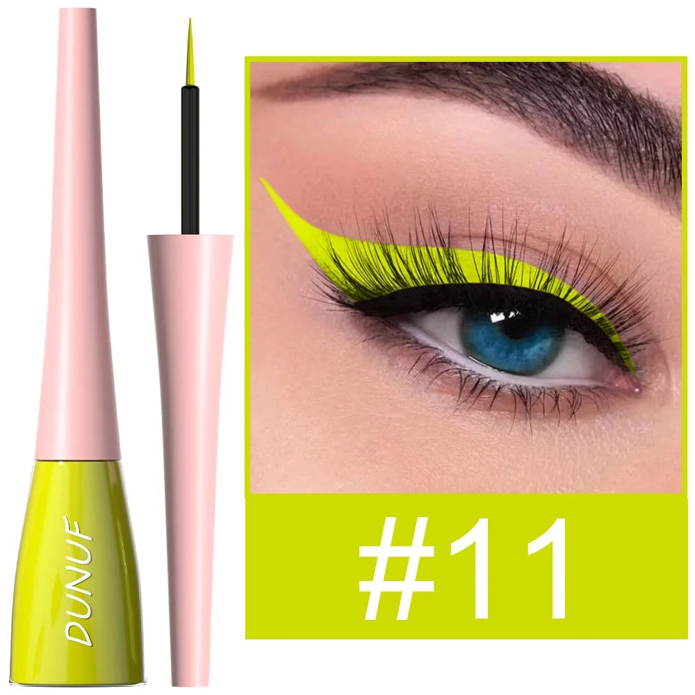 Matte Dark Green Waterproof Liquid Eyeliner