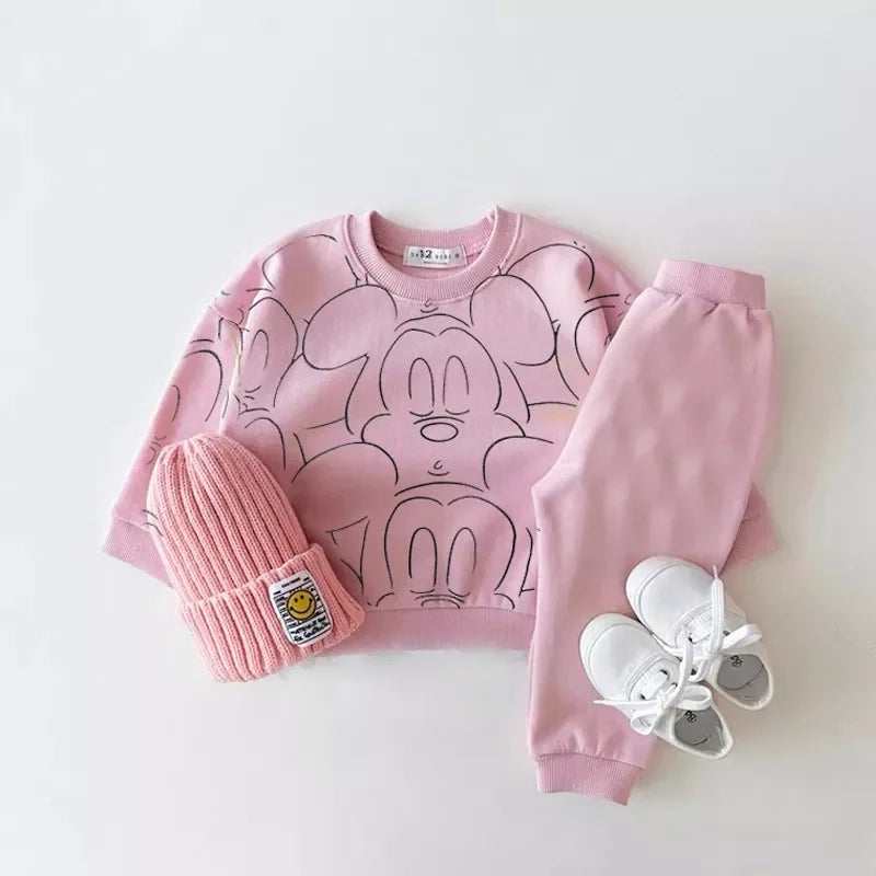 Designer Cartoon Baby Tracksuit