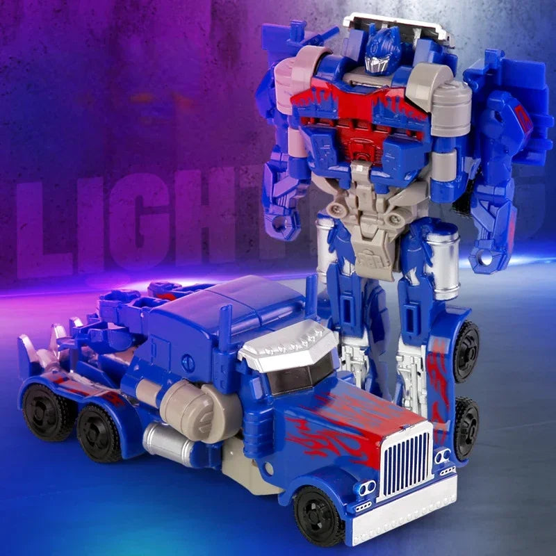 One-Step Transforming Robot Car Dinosaur Toy