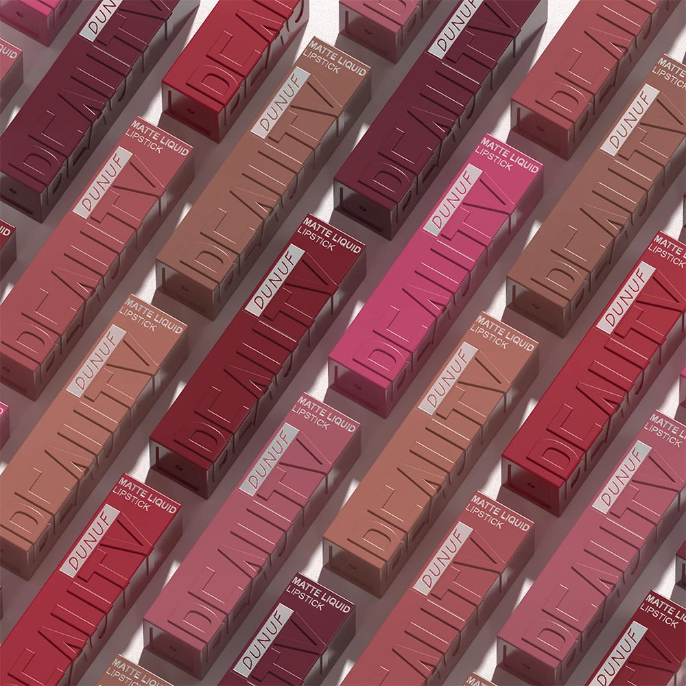 8-Shade Matte Liquid Lipstick Set