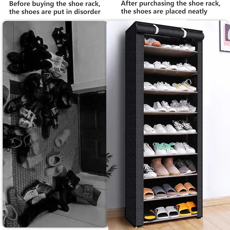 Dustproof Shoe Rack Organizer